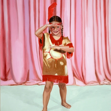 Indian Princess | 30" x 40" oil on canvas (2015)