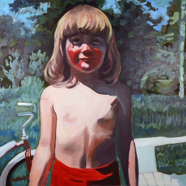 Red Face | 30" x 40" oil on canvas (2015)