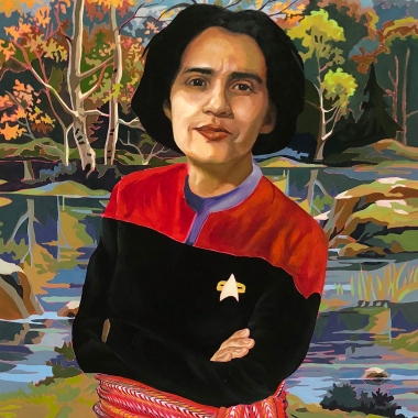 Voyageur | 48" x48" oil on linen (2018)
