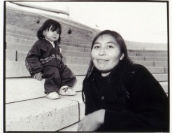 Dorothy Chocolate and Daughter Erin in Ottawa (September 26, 1992)